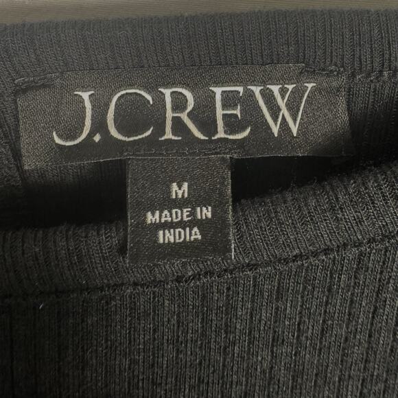 J. Crew Womens Ruffle-Sleeve Top Eyelet Detail Arms Size Medium, Romantic - Picture 3 of 5